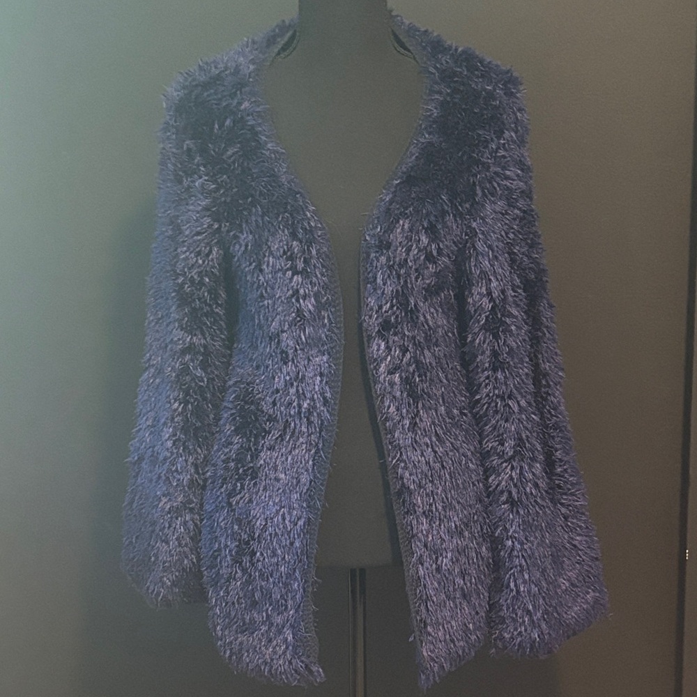 Evil Twin Fuzzy Purple/Blue Cardigan